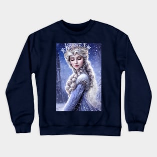 Snow Princess 04 Crewneck Sweatshirt